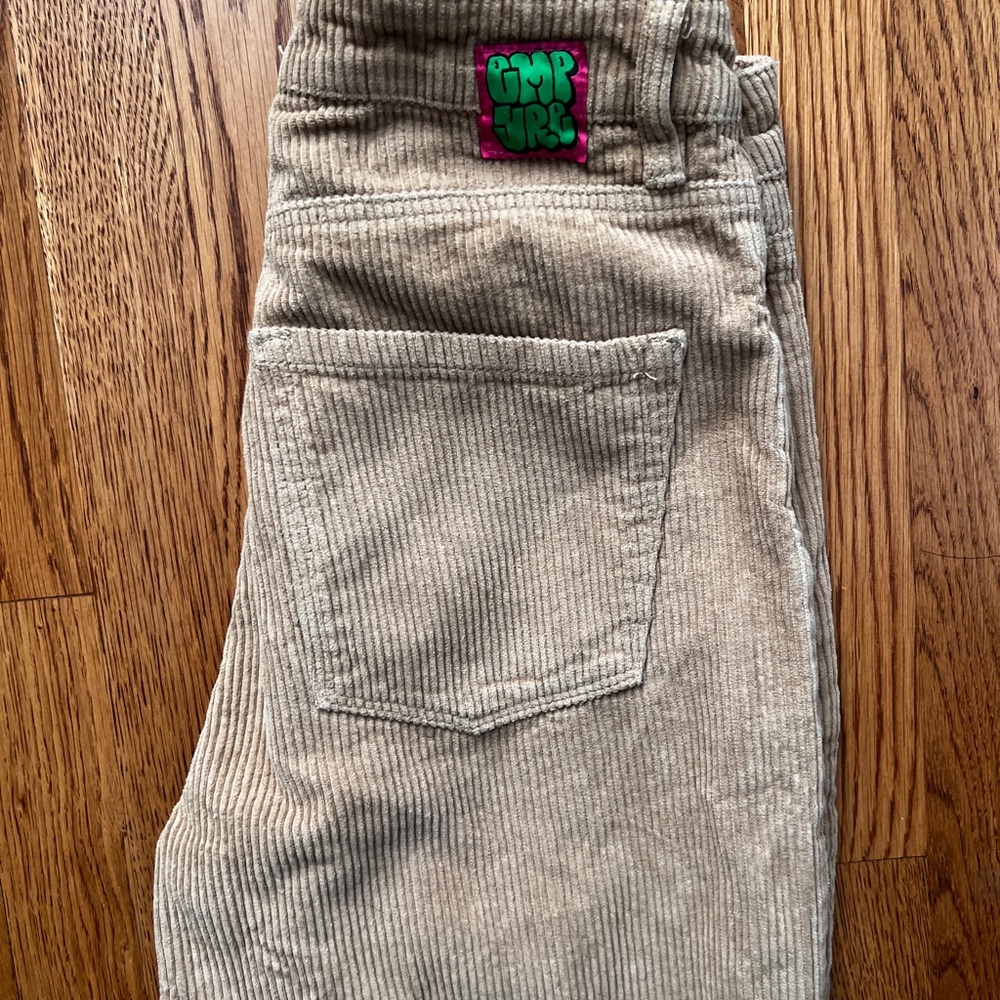 Empyre “Tori” Corduroy Pants, Tan, Size 5